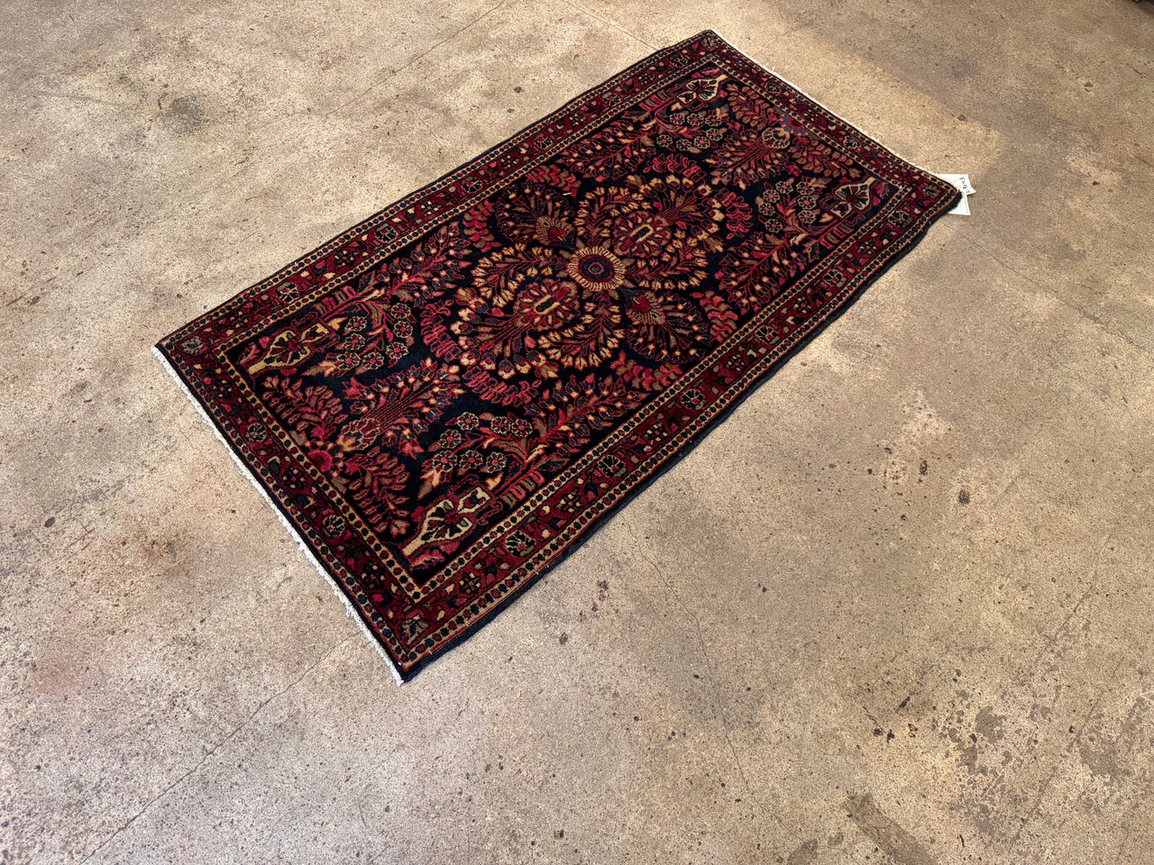 2.3x4.3 Antiue Persian Sarouk