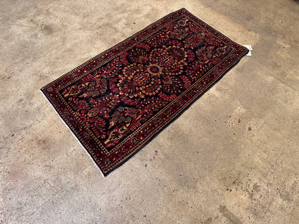 2.3x4.3 Antiue Persian Sarouk