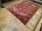 6.9x8.1 Vintage Persian Heriz - High Pile