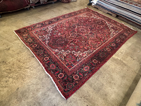 7.1x9.11 Vintage Persian Heriz