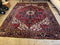 8.5x10.1 Antique Persian Heriz