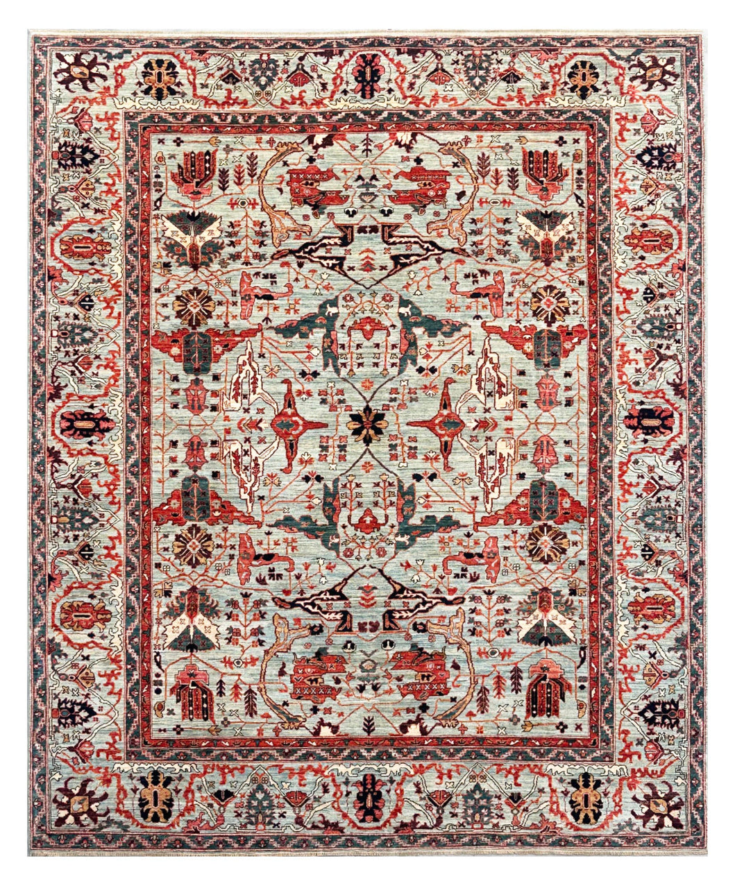 8.7x11.3 Modern Bijar