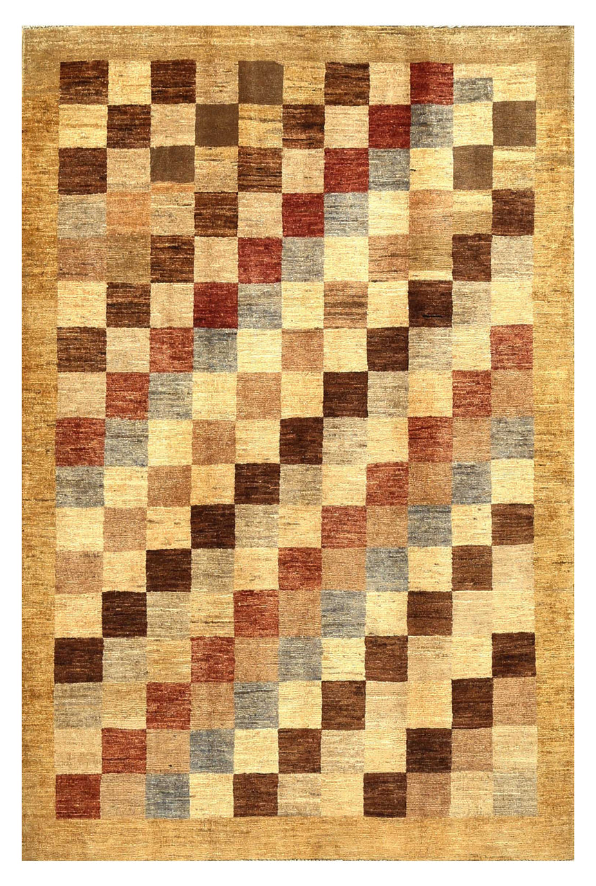 3.10x5.9 Checkered Gabbeh