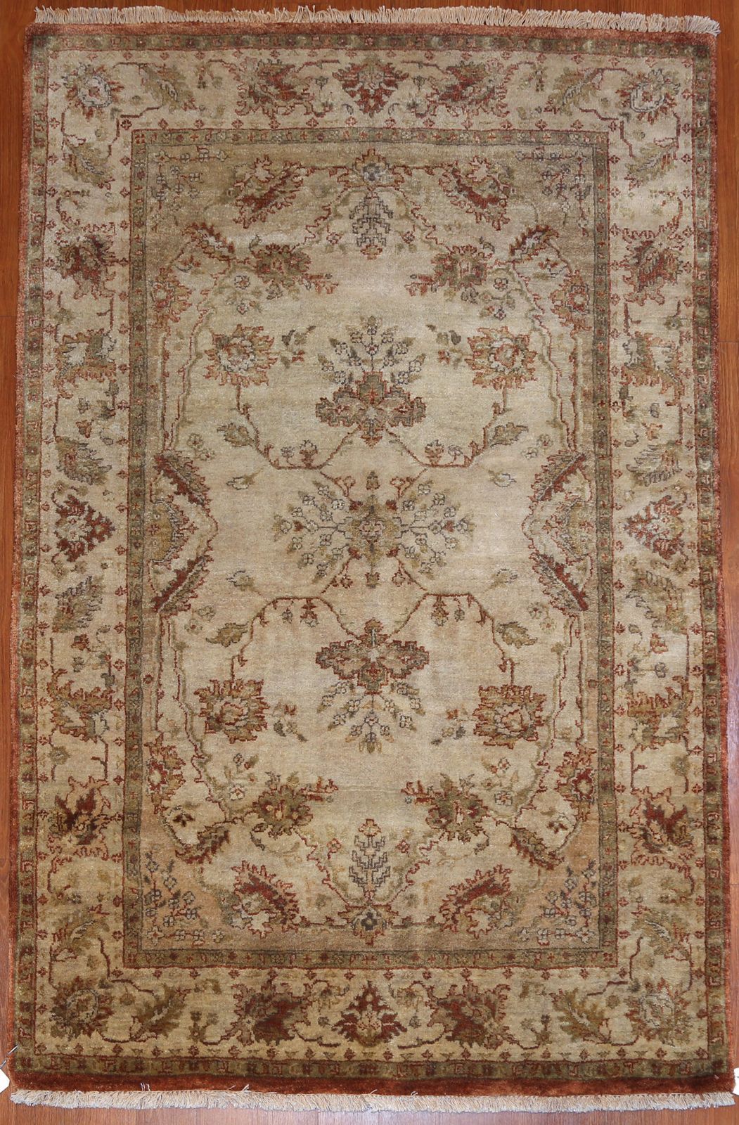 4x6 Indo-Persian Angora Rug | Main Street Oriental Rugs