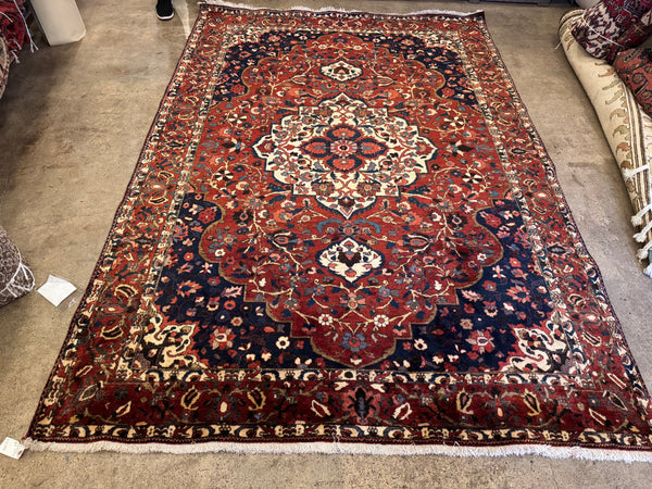 6.10x9.11 Antique Persian Bakhtiari