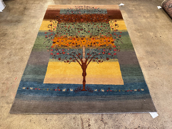 4.6x6.8 Lori Baft Tree of Life Gabbeh