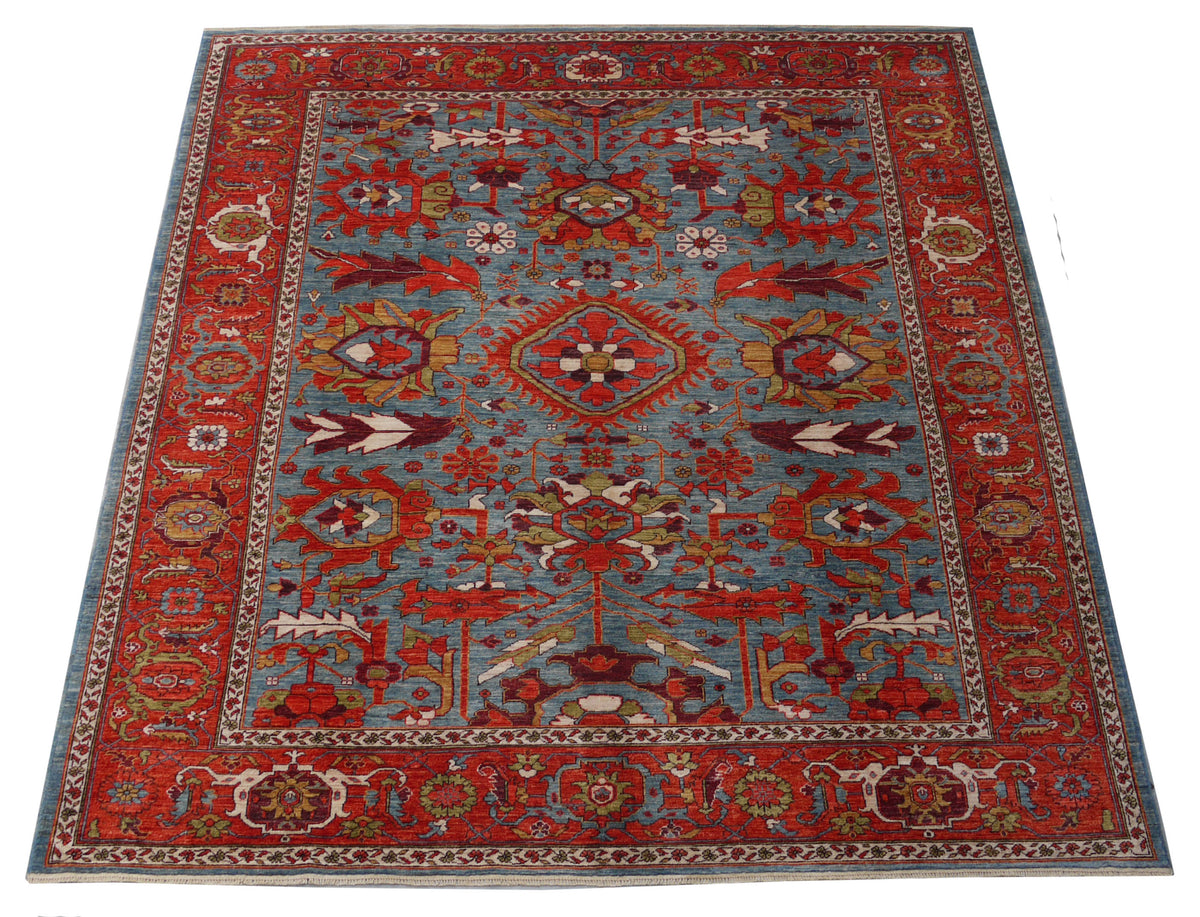8.2x9.9 Seljuk Wool Area Rug | Main Street Oriental Rugs