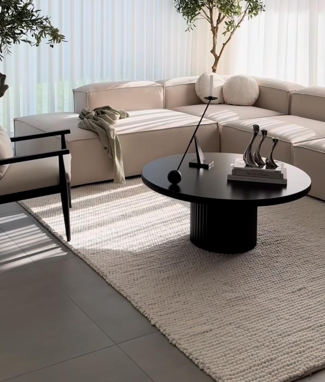 8x10 Popcorn Bubble Wool Rug | Main Street Oriental Rugs