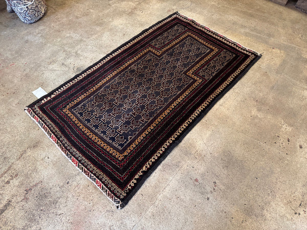 2.11x5 Vintage Afghan Baluch