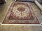 7.9x9.8 Vintage Sino-Persian Qum