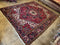 8.5x10.1 Antique Persian Heriz