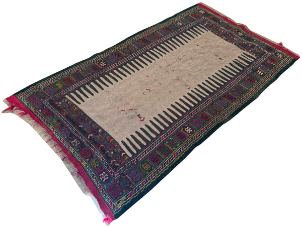 3.3x6 Vintage Turkish Kilim - CLEARANCE