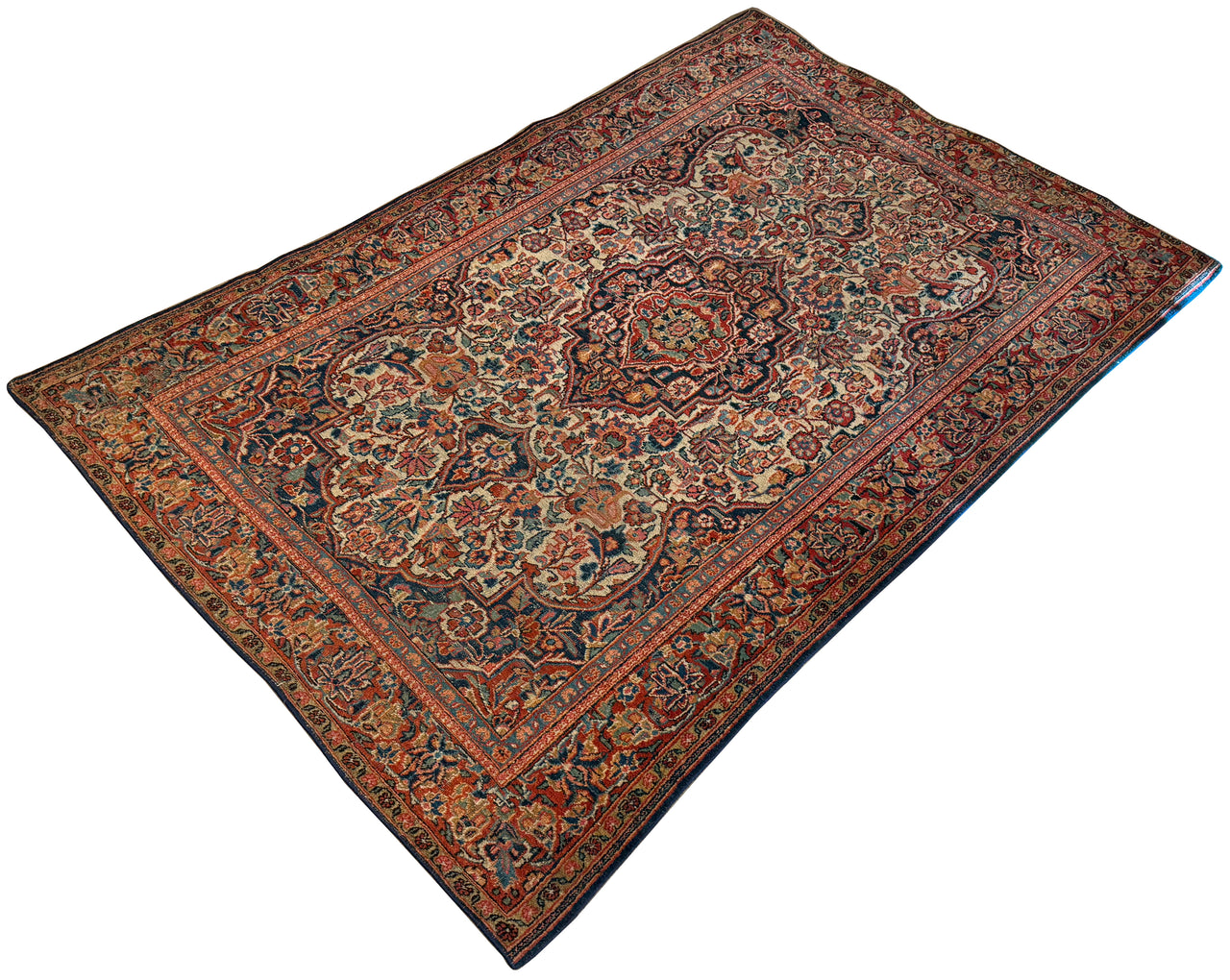 4.2x6.8 Antique Persian Sarouk