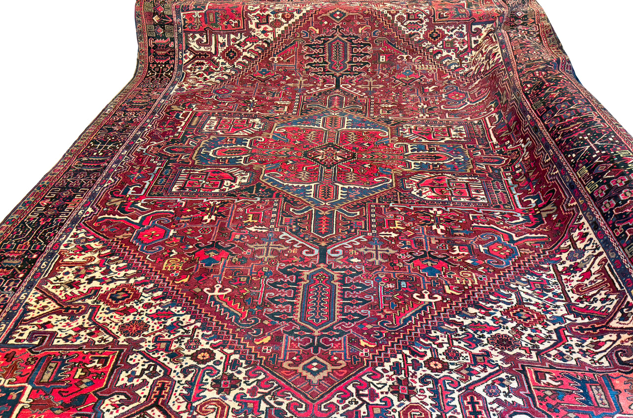 12x14.5 Antique Persian Heriz