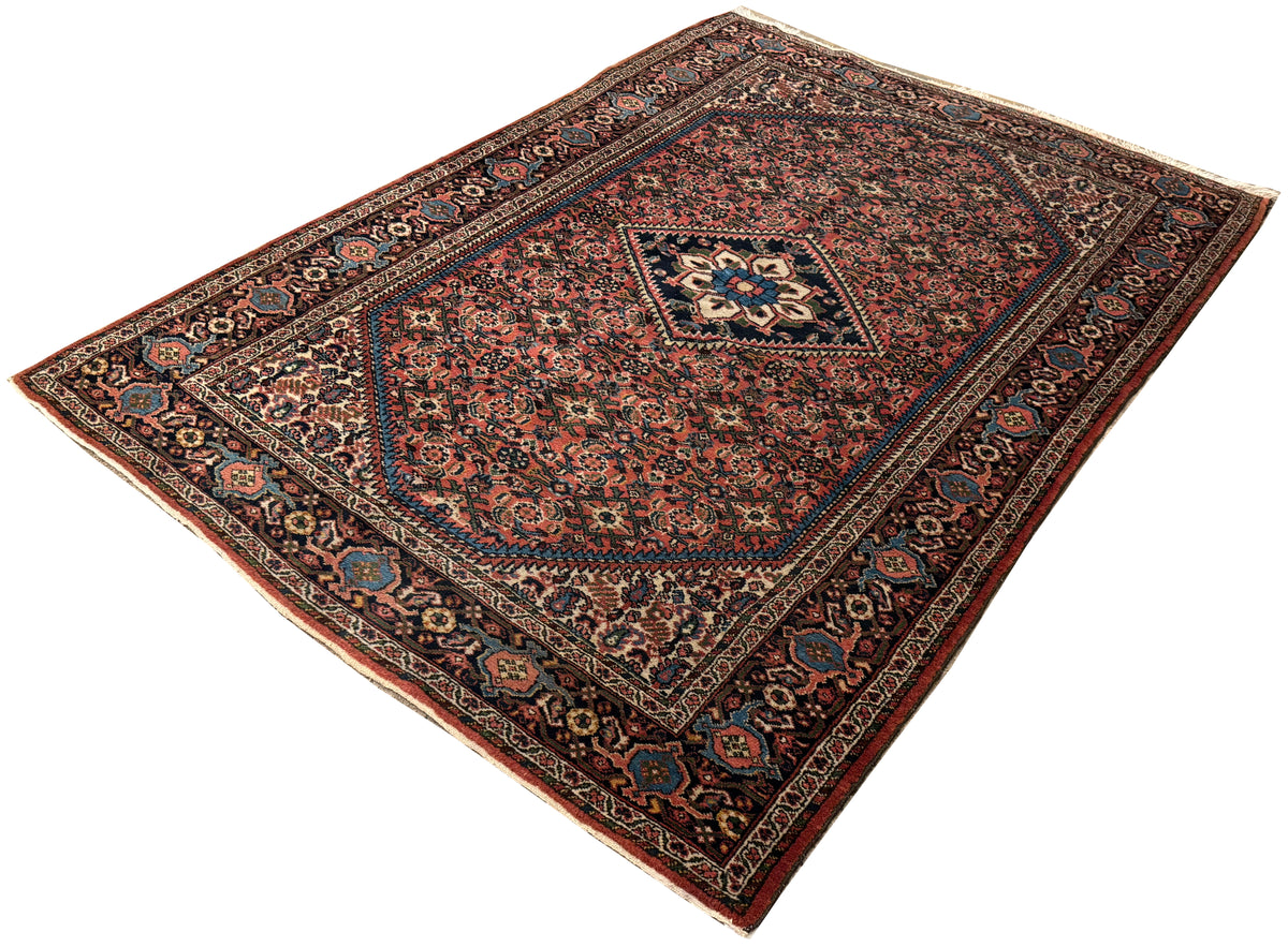 4.11x7.3 Antique Persian Malayer Rug | Main Street Oriental Rugs
