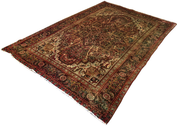 6.6x9.5 Vintage Persian Heriz