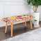 Yook Vibrant Patchwork Wooden Bench - ONLINE ONLY