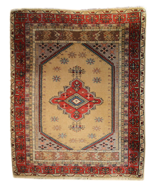 4.5x5.5 Antique Turkish Rug – Main Street Oriental Rugs